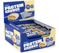 Applied Nutrition Protein Crunch - Protein Bars, High Protein, Low Sugar (White Chocolate Caramel) (62g x 12)