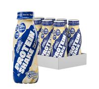 Applied Nutrition Protein Shakes - High Protein Shake Ready To Drink, Protein Drink With 20g Of Protein, Low Fat Protein Shake, On The Go Bottle - 8 x 330ml (White Chocolate)
