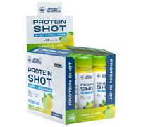 Applied Nutrition - Protein Shot - Whey + Collagen - RTD Fitness Drink - Zero Sugar - High Fibre - Supports Muscle Growth, Maintenance & Recovery - (12 x 100ml - 12 Serving) (Lemon & Lime)