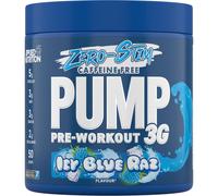 Applied Nutrition Pump 3G Zero Pre Workout Powder Icy Blue Raspberry Flavour - 375g