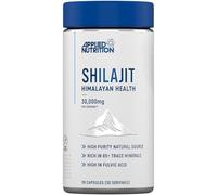 Applied Nutrition Shilajit Capsules 30,000mg - 60% Fulvic Acid (750mg 20:1 Extract) Pure Himalayan Supplement 85+ Minerals for Energy + Immunity - High Strength Antioxidant - 90 Capsules (30 Servings)