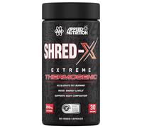 Applied Nutrition Shred X Fat Burner - ABE All Black Everything Fat Burner, Thermo Weight Management (90 Capsules - 30 Servings)