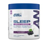 Applied Nutrition Sleep Support for Over 40s | Magnesium, Glycine, L-Theanine, 5-HTP & Adaptogens | Informed Sport - Black Grape (300g - 30 Servings)