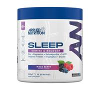 Applied Nutrition Sleep Support for Over 40s | Magnesium, Glycine, L-Theanine, 5-HTP & Adaptogens | Informed Sport - Mixed Berry (300g - 30 Servings)