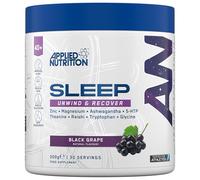Applied Nutrition Sleep Support for Over 40s | Magnesium, Glycine, L-Theanine, 5-HTP & Adaptogens | Informed Sport - Black Grape (300g - 30 Servings)