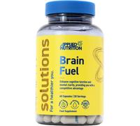 Applied Nutrition - Solutions - Brain Fuel - Capsules with Nootropics, Vitamins, & Panax Ginseng - Best Focus Booster - Enhances Mental Performance - (60 Capsules - 30 Servings)