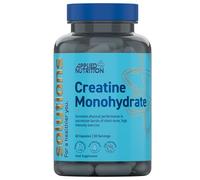 Applied Nutrition - Solutions - Creatine Monohydrate Capsules - 1500mg Creatine per Serving - Supports Strength & Performance - Vegan Friendly - 60 Capsules (30 Servings)