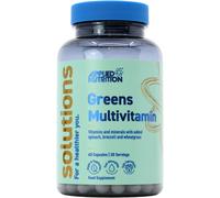 Applied Nutrition - Solutions - Greens Multivitamin - High Strength Daily Greens & Superfood Capsules - Gut Health, Immunity & Energy Support - 60 Capsules - 30 Servings