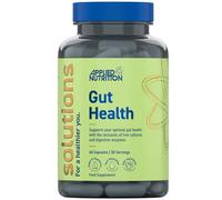 Applied Nutrition - Solutions - Gut Health - Advanced Digestive Support - Best Gut Repair - Best Immune Booster - Optimal Health Benefit - (60 Capsules - 30 Servings)