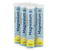 Applied Nutrition Solutions Magnesium Effervescent Tablets - 300mg Magnesium per Serving - 120 Effervescent Tablets, Zero Sugar, Supports Muscle Function & Reduces Tiredness - (Lemon)