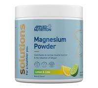 Applied Nutrition Solutions Magnesium Powder - Magnesium Bisglycinate & Citrate - 130mg per Serving for Nerve Function - Reduces Tiredness - Vegan - Halal (150g - 30 Servings) (Lemon & Lime)