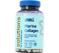 Applied Nutrition - Solutions - Marine Collagen - High Strength Type I Hydrolysed Collagen Capsules - Skin, Hair, Nail & Joint Support - 60 Capsules - 30 Servings