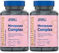 Applied Nutrition - Solutions - Menopause Complex - Vegan Capsules with Natural Hormonal Support - Best Fatigue Relief - Best Immune Support - Enhances Hormonal Balance - (60 Capsules - 30 Servings)