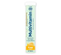Applied Nutrition Solutions Multivitamin Effervescent Tablets - Essential Vitamins & Minerals per Serving - 20 Effervescent Tablets, Zero Sugar, Supports Daily Energy & Immune Function - (Orange)