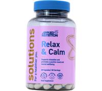 Applied Nutrition - Solutions - Relax & Calm - High Strength Capsules - Best Mood Enhancer - Best Stress Relief - Enhances Mental Wellbeing - (60 Capsules - 30 Servings)