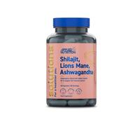Applied Nutrition Solutions Shilajit, Lions Mane, Ashwagandha Capsules - 30 Servings Applied Nutrition Multicolor 30 Servings
