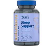 Applied Nutrition - Solutions - Sleep Support - Vegan Capsules with Magnesium, L-Theanine, Chamomile, Lemon Balm & Glycine - Natural Sleep Aid & Stress Relief (60 Capsules - 30 Servings)