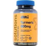 Applied Nutrition - Solutions - Turmeric and Black Pepper Capsules - 800mg Turmeric with 5% Curcuminoids & 95% Piperine, Enhanced Absorption, Halal, Supports Joint Health (60 Capsules - 30 Servings)