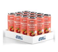 Applied Nutrition Sparkling Protein Water - 10g Collagen Boost - Low-Calorie Hydration with Vitamin C and Coconut Water - Refreshing and Wellness Drink (Pack of 12 Cans x 330ml) (Tropical Burst)