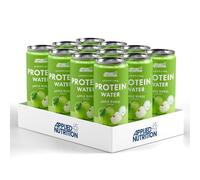 Applied Nutrition Sparkling Protein Water - 10g Collagen Boost - Low-Calorie Hydration with Vitamin C and Coconut Water - Refreshing and Wellness Drink (Pack of 12 Cans x 330ml) (Apple Burst)