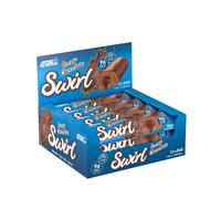 Applied Nutrition Swirl Protein Bars - High Protein, Low Sugar, On-the-Go Gym Snack Bar (Gooey Chocolate) (12 Pack)