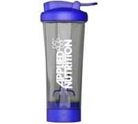 APPLIED NUTRITION Tornado Electric Shaker Bottle - Blue & Graphite, Blue,Silver/Grey