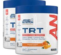 Applied Nutrition TRT Testosterone Daily Wellness Support Formula Powder Orange Burst Flavour - 300g (2 Packs)