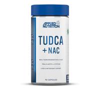 Applied Nutrition TUDCA + NAC - TUDCA Liver & Antioxidant Support, Bile Salts, Liver Support Suplement, 800mg Tauroursodeoxycholic Acid (90 Capsules - 30 Servings)