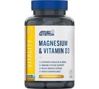 Applied Nutrition Vitality Magnesium Plus Vitamin D3 - 60Vegan Capsules