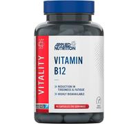 Applied Nutrition Vitamin B12 Tablets 1000mcg - Immune System Support & Reduction of Tiredness and Fatigue, Made in The UK, Vegan (90 Tablets)