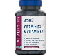 Applied Nutrition Vitamin D3 + K2 Bone Health Vegan Capsules - 60 Capsules