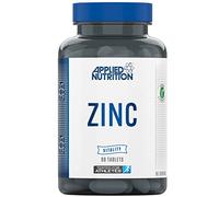 Applied Nutrition Zinc - 15mg Strength Supplement for Normal Immune System Function, Bones, Hair, Skin & Nails, Made in The UK, Vegan (90 Tablets - 3 Months Supply)