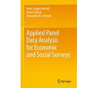 Applied Panel Data Analysis for Economic and Social Surveys