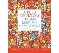 Applied Psychology in Human Resource Management