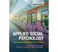 Applied Social Psychology : Understanding and Managing Social Problems