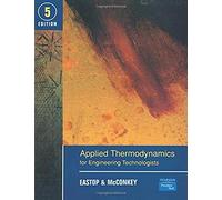 Applied Thermodynamics for Engineering Technologists