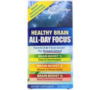 appliednutrition, Healthy Brain All-Day Focus, 50 Tablets