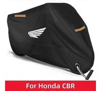 Applies toMotorcycle Cover Waterproof Outdoor Scooter UV Protector Dust Rain Cover For Honda CBR 125R 954 600 F4i 650F 650R 1100XX 1000F Black XL F...