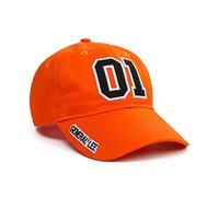 Applique Embroidered 01 General Lee Good Ol' Boy Adjustable Unisex-Adult Baseball Cap Hat (Orange)(Size: One Size)