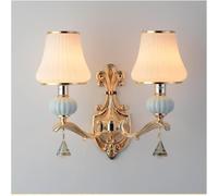 Applique Murale Décorative Rétro Avec Abat-Jour En Cristal Épuré, Compatible Avec Les Décorations D'Halloween Pour La Maison Et L'Extérieur.