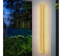 Applique Murale Extérieure Étanche - Applique Led De 15,7 À 47,2 Pouces Avec Lumière Blanc Chaud 3000K Pour Porche, Garage Et Entrée (80 Cm)/60 cm