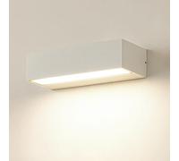 Applique Murale Extérieure Étanche Ip65 - Lampe Murale Led Blanche Pour Porche, Patio Et Entrée (3000K, 30 Cm)/3000K/20 cm