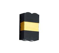 Applique Murale Extérieure Led 20 W - Étanche Pour Patio Et Cours, Lampe Intérieure/Extérieure En Alumiip65, Éclairage Extérieur Élégant (Lumière Blanche) (Lumière Chaude)/Lumière Blanche