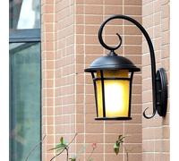 Applique Murale, Lanterne Murale, Luminaire D'Extérieur De Style Industriel En Alumirésistant À La Pluie, Style Européen, Pour Jardin, Porche Ou Cour,Rt De Fixation Étanche.