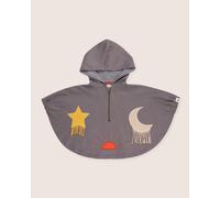 Applique Poncho Turtledove London Light Brown 0-6 m