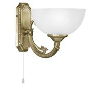 Applique with 1 light bronze gold classic collection GL1588