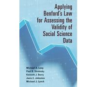 Applying Benford's Law for Assessing the Validity of Social Science Data