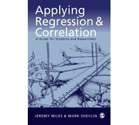 Applying Regression and Correlation : A Guide for Students and Researchers