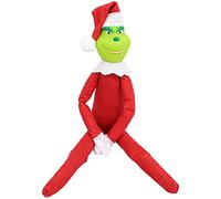 Applysu Christmas Grinch Doll Xmas Stuffed Plush Toys Gift Santa Grinch for Home Decor Party