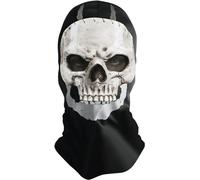 Applysu Ghost Skull Call of Duty Balaclava GOD Ghost MW2 Skeleton Mask - Halloween Scary Horror Cosplay Headwear Costume for Masquerade